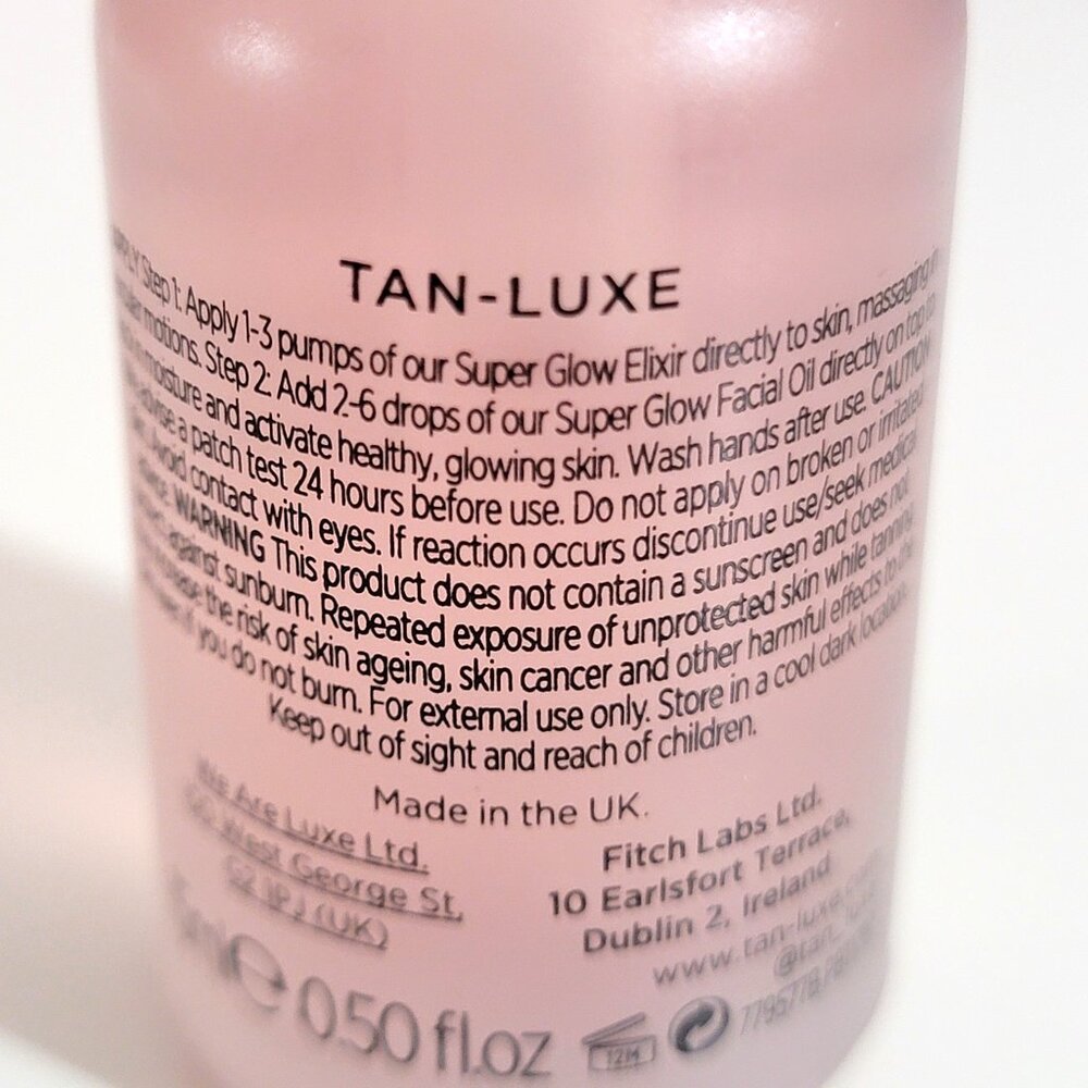 Tan Luxe Super Glow Facial Oil - .5 FL OZ - Picture 4 of 5